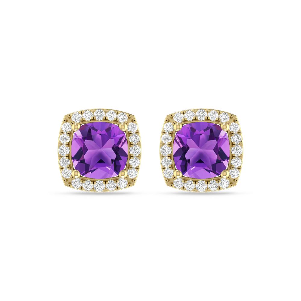 Yellow Gold - Amethyst