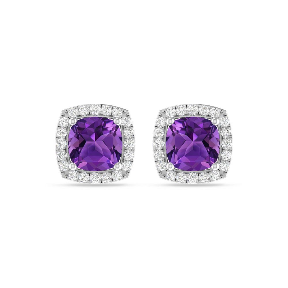 White Gold - Amethyst