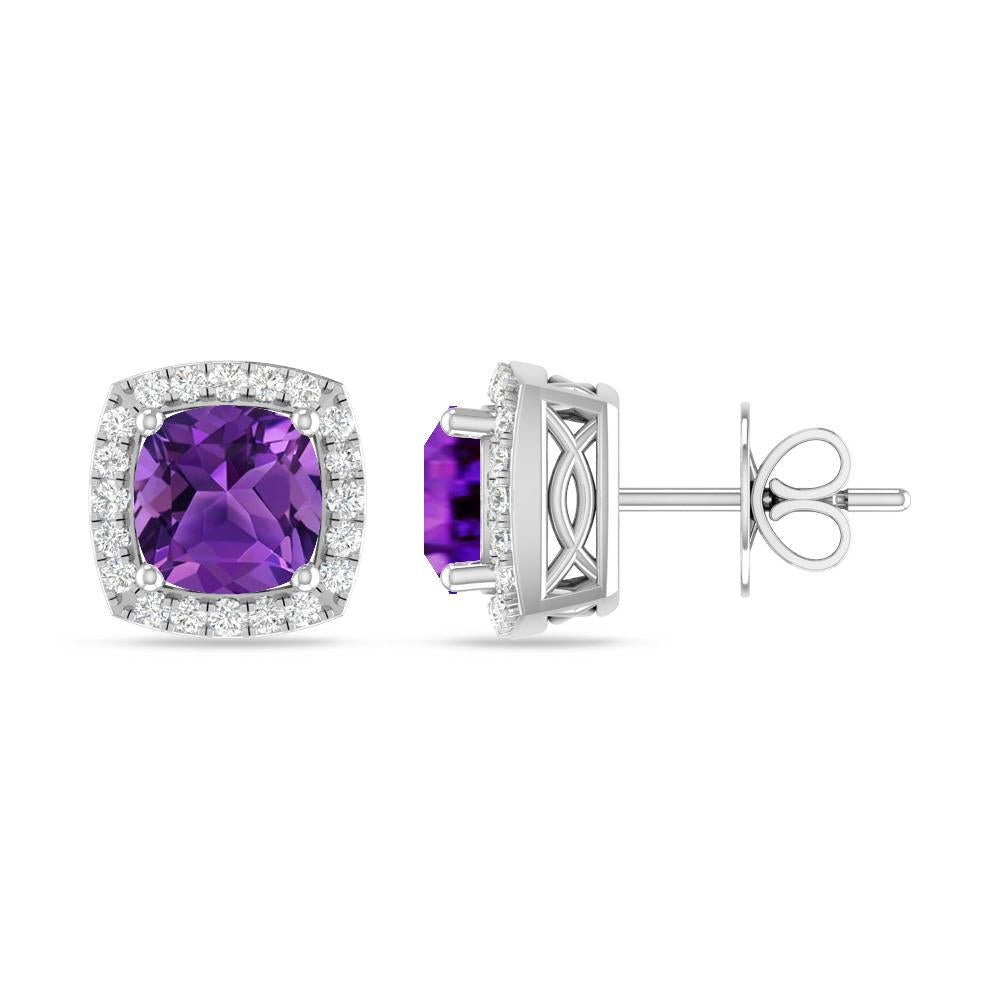 White Gold - Amethyst