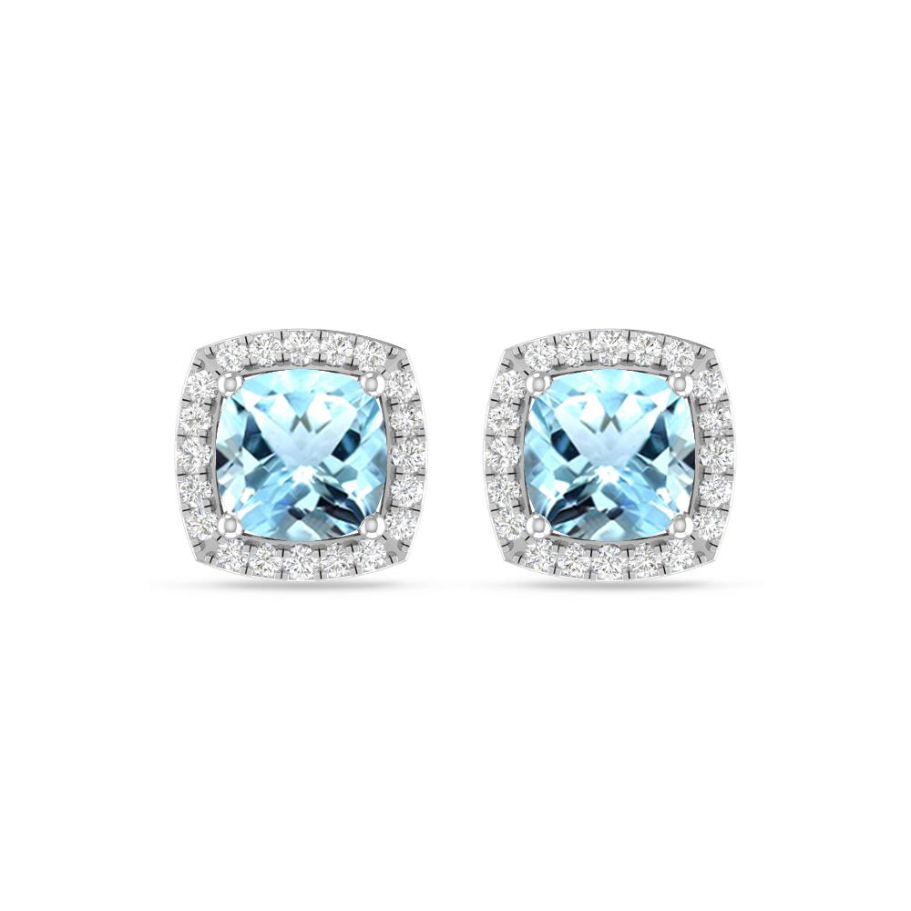 White Gold - Aquamarine