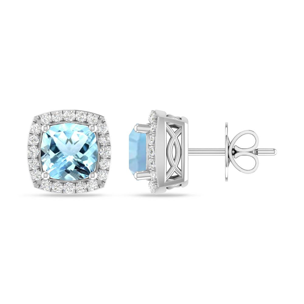 White Gold - Aquamarine