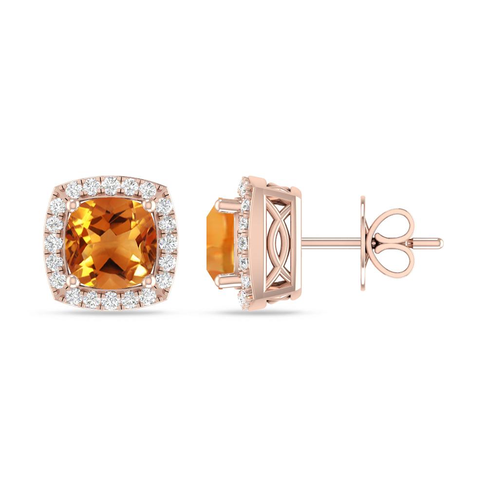 Rose Gold - Citrine