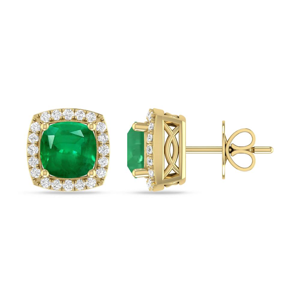 Yellow Gold - Emerald