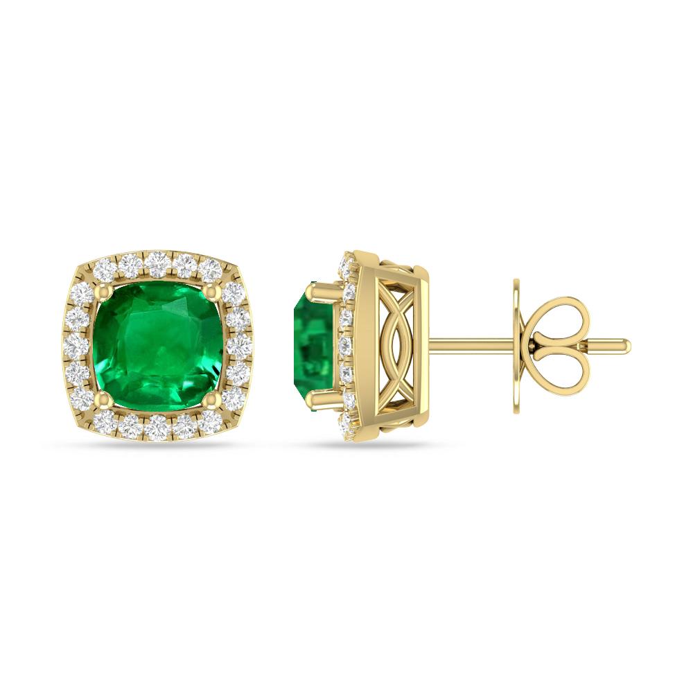 Yellow Gold - Emerald