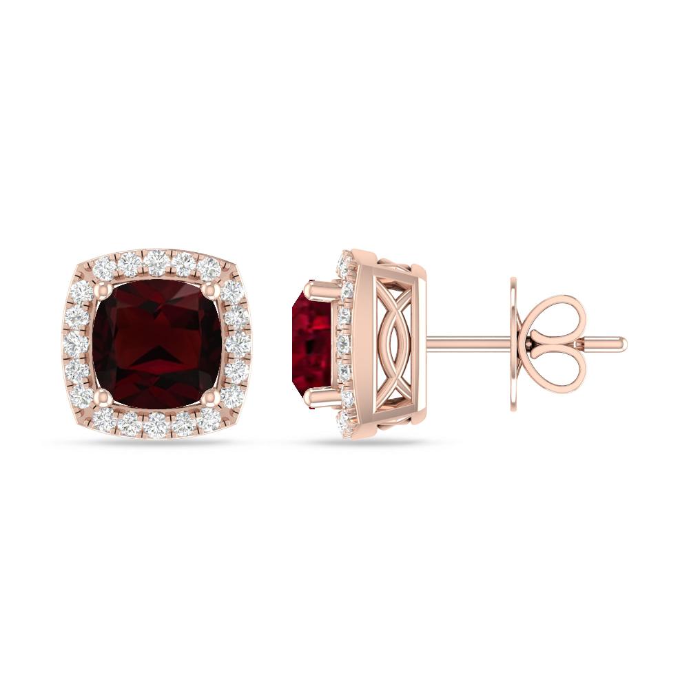 Rose Gold - Garnet