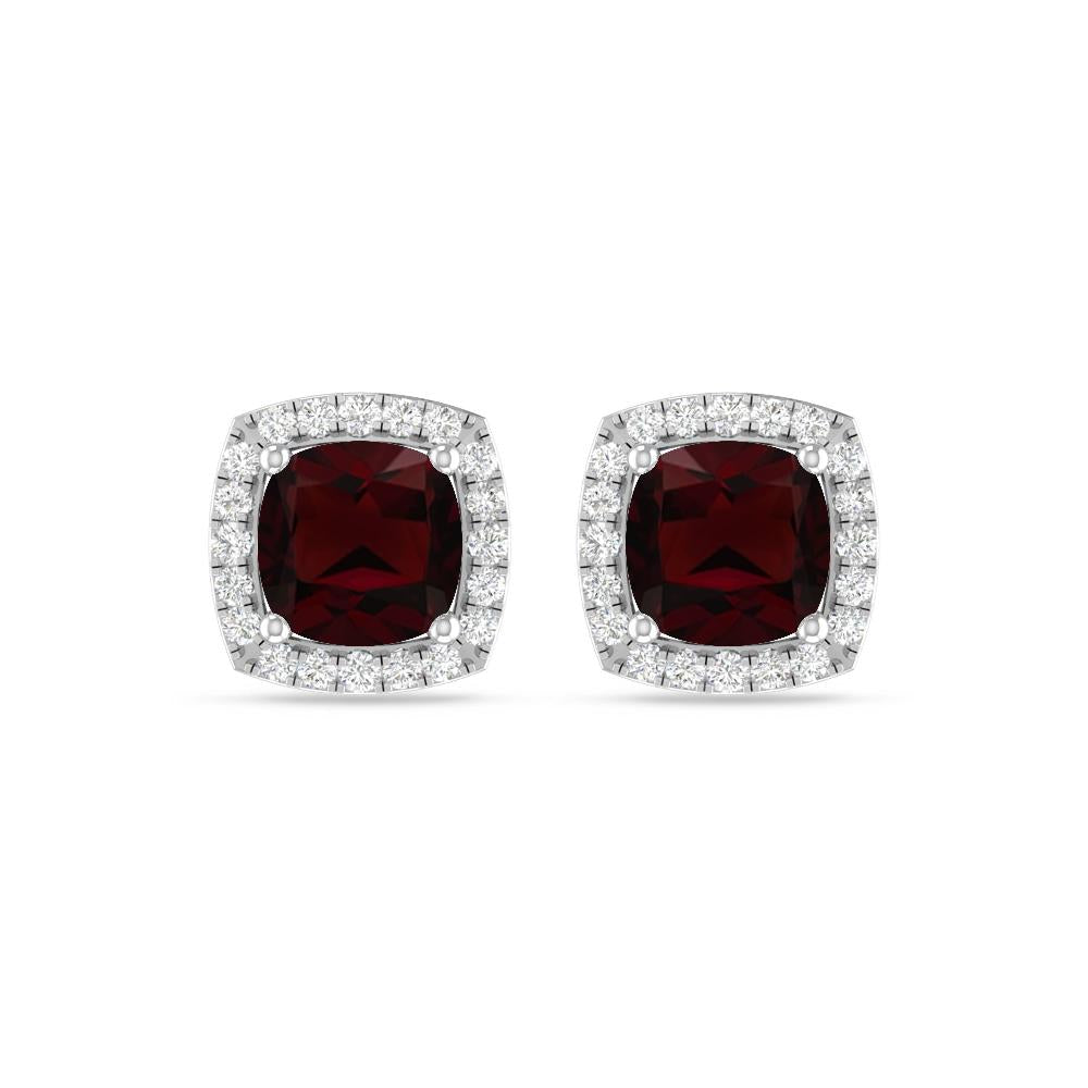 White Gold - Garnet