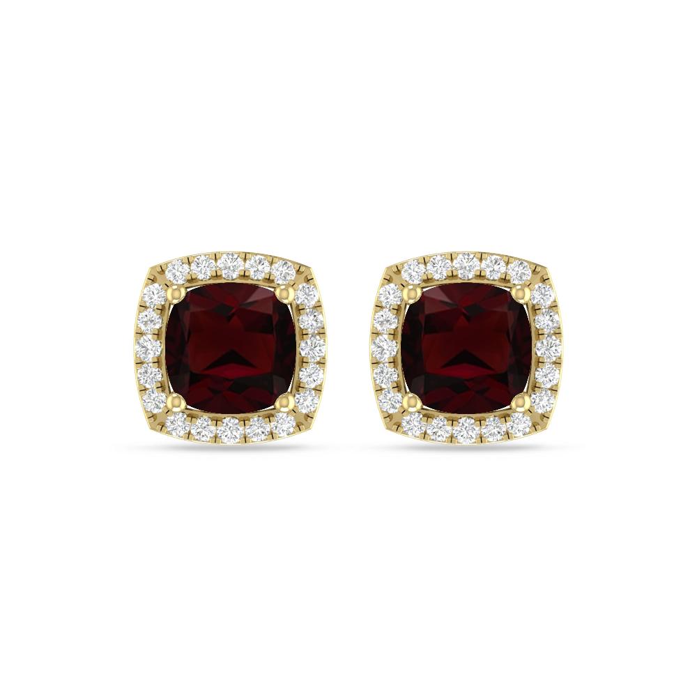 Yellow Gold - Garnet