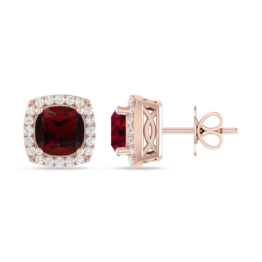 Rose Gold - Garnet