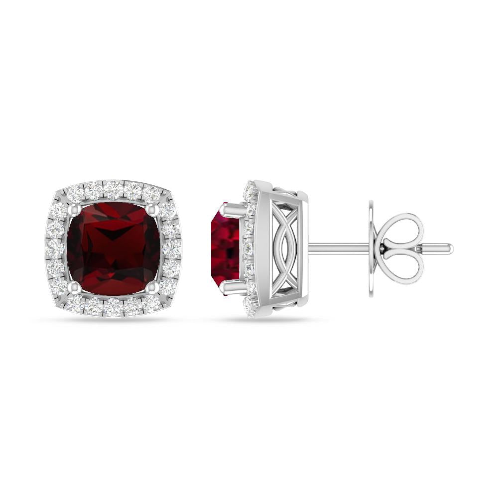 White Gold - Garnet