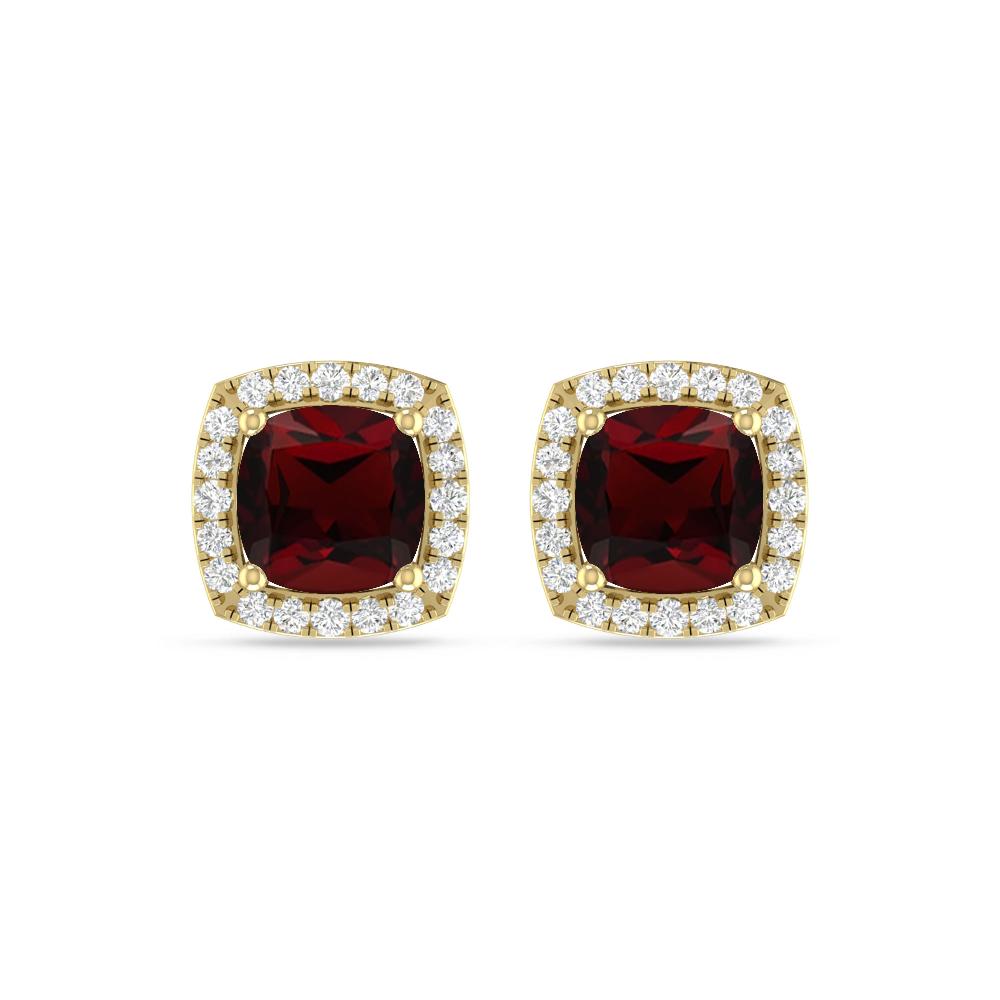 Yellow Gold - Garnet