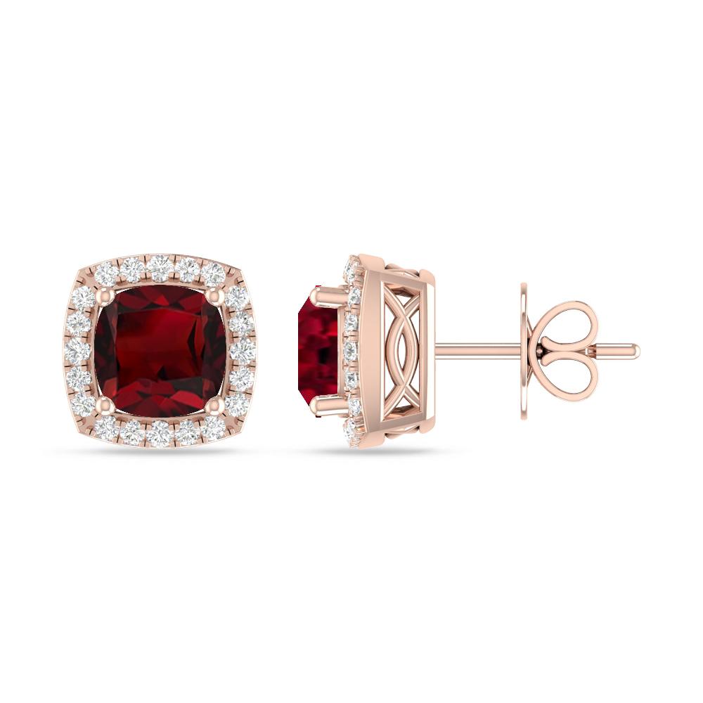 Rose Gold - Garnet