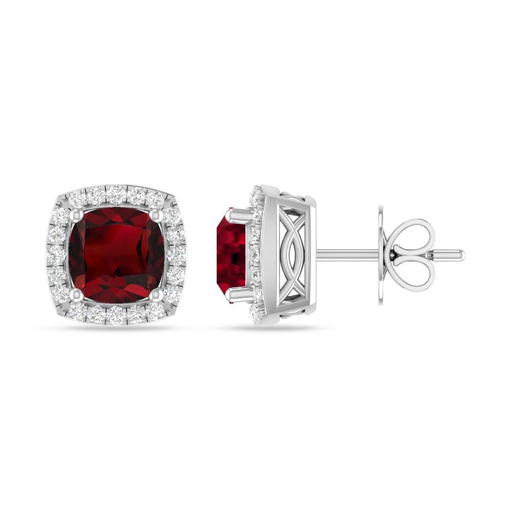 White Gold - Garnet