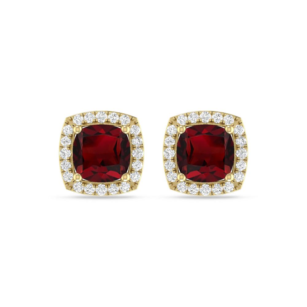 Yellow Gold - Garnet