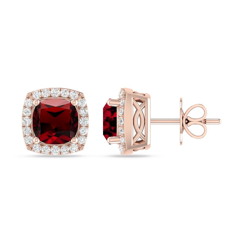 Rose Gold - Garnet