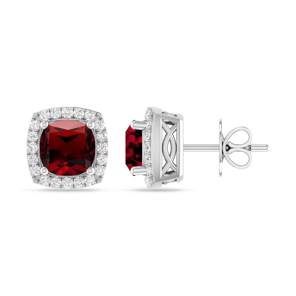 White Gold - Garnet