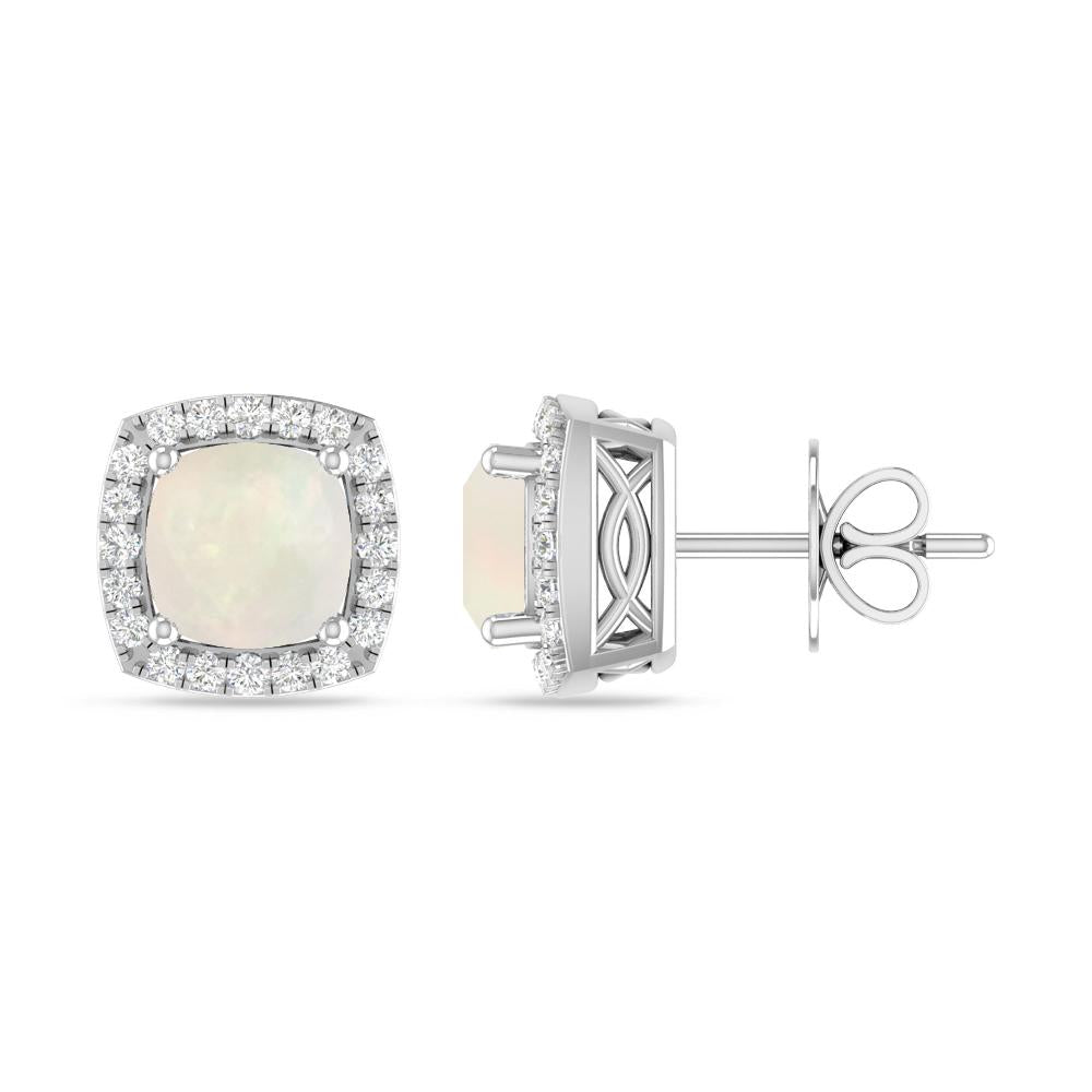 White Gold - Opal