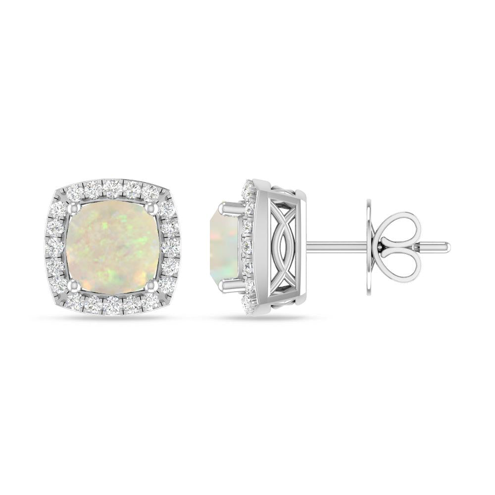 White Gold - Opal