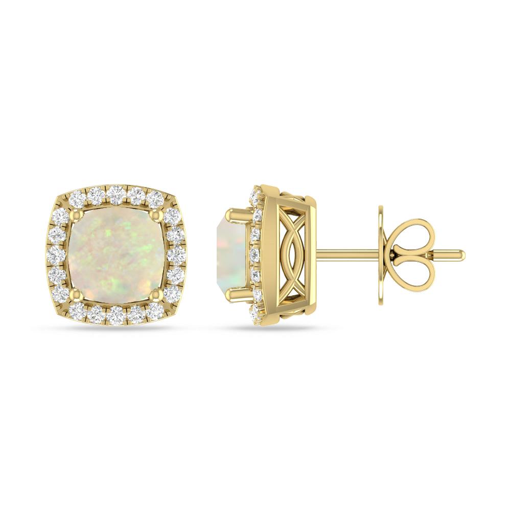 Yellow Gold - Opal