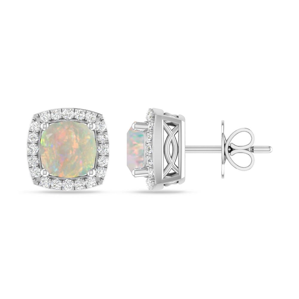 White Gold - Opal