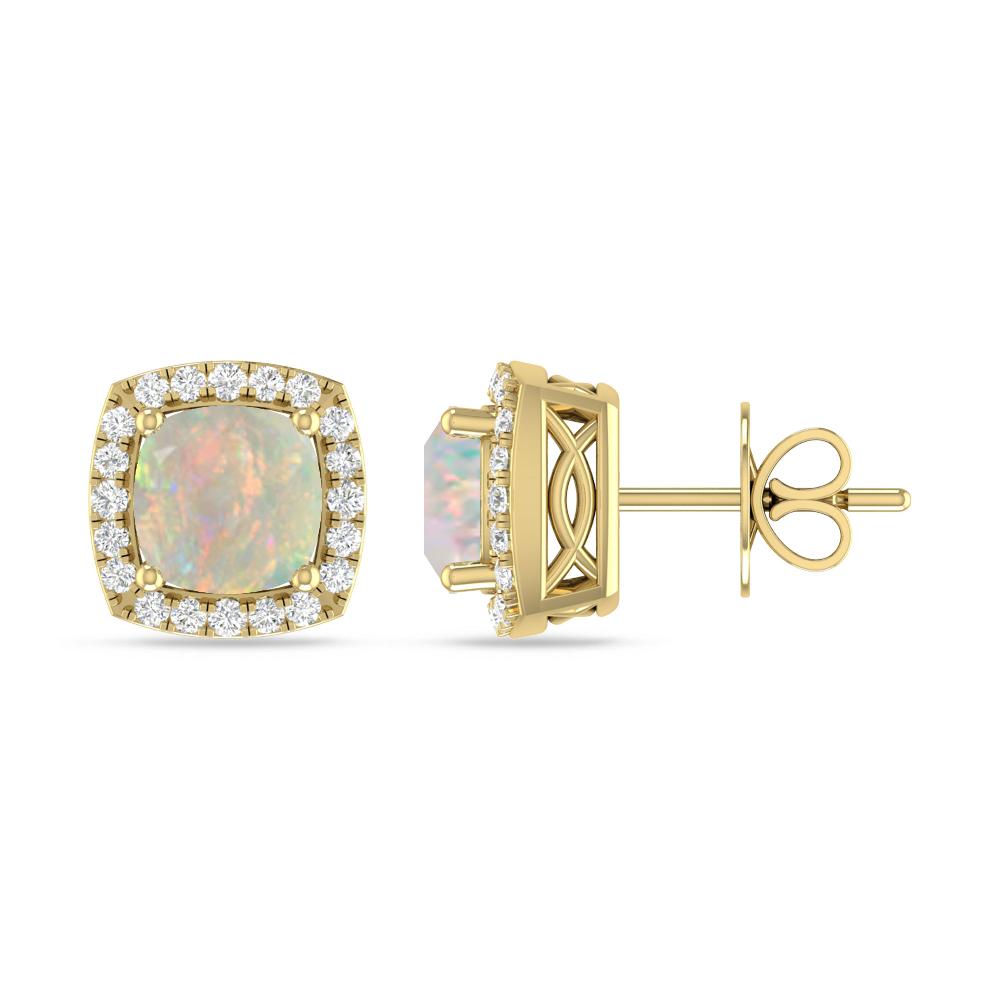 Yellow Gold - Opal