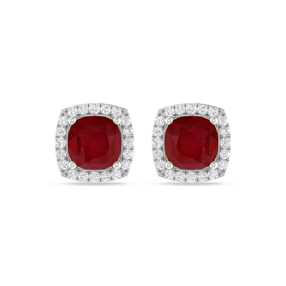 White Gold - Ruby