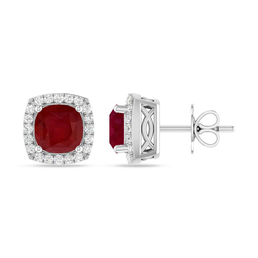 White Gold - Ruby