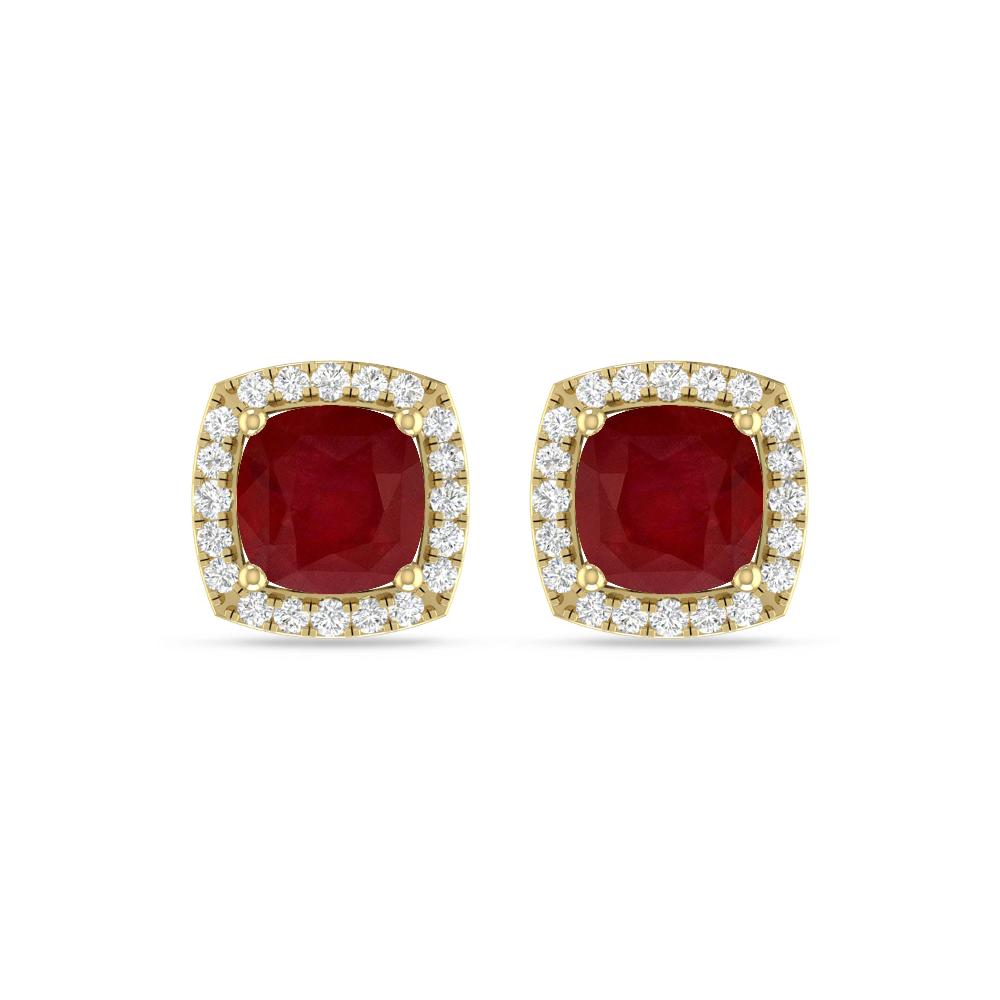 Yellow Gold - Ruby