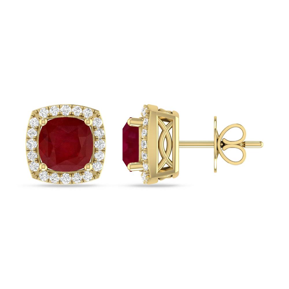 Yellow Gold - Ruby
