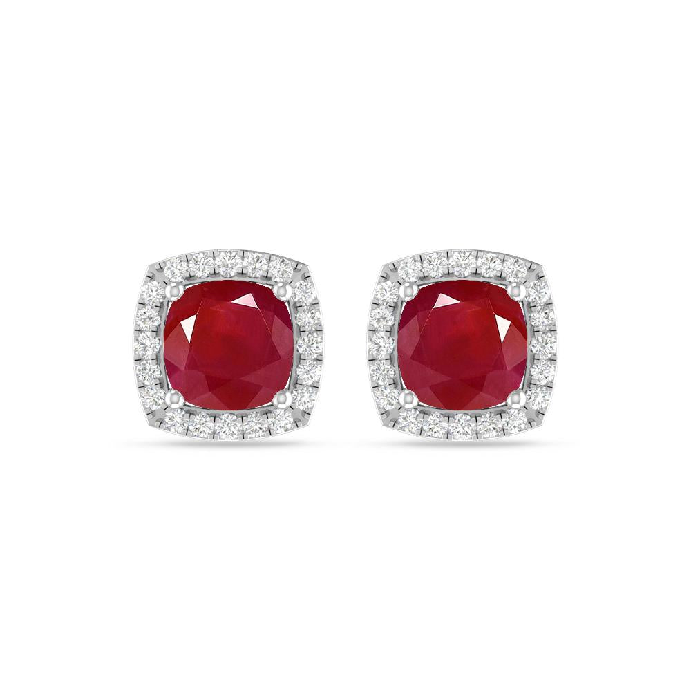 White Gold - Ruby