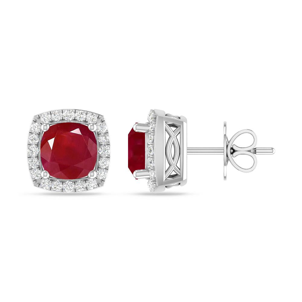 White Gold - Ruby
