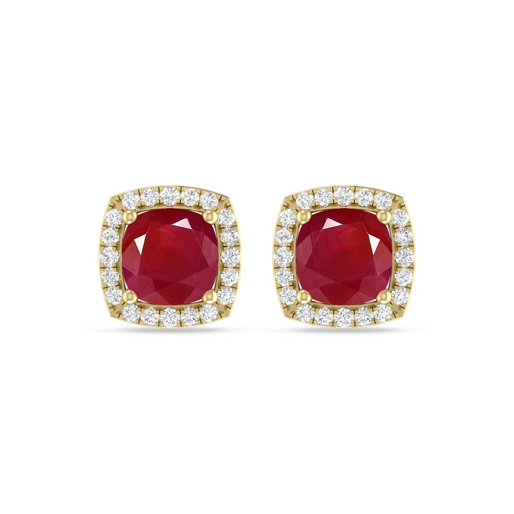 Yellow Gold - Ruby