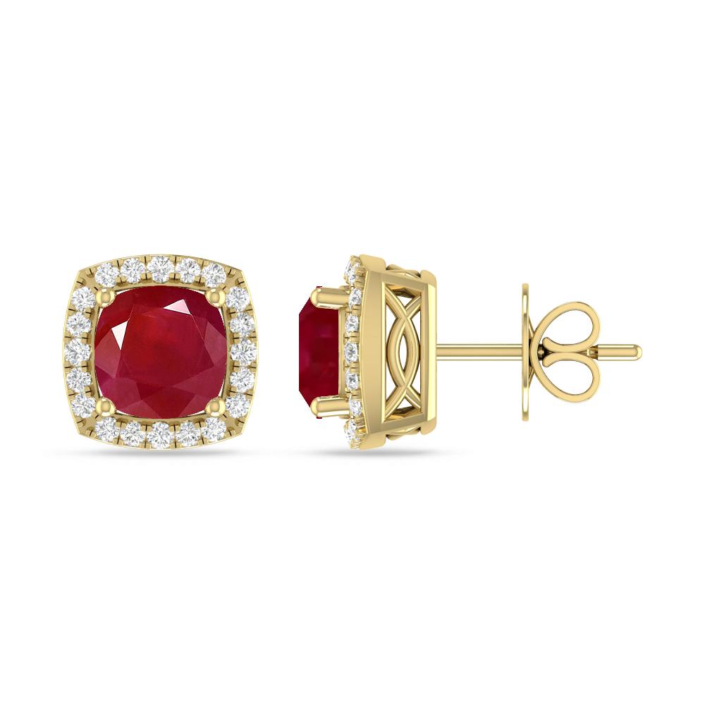 Yellow Gold - Ruby