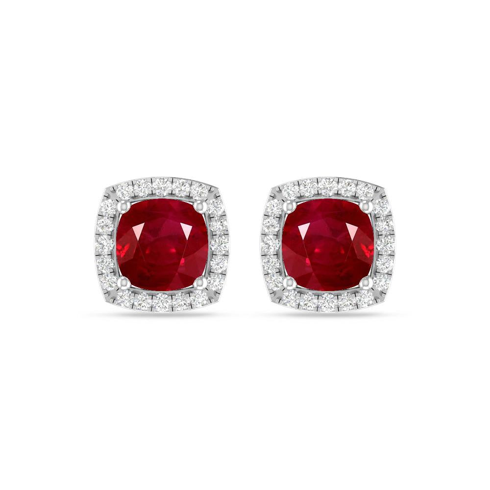 White Gold - Ruby