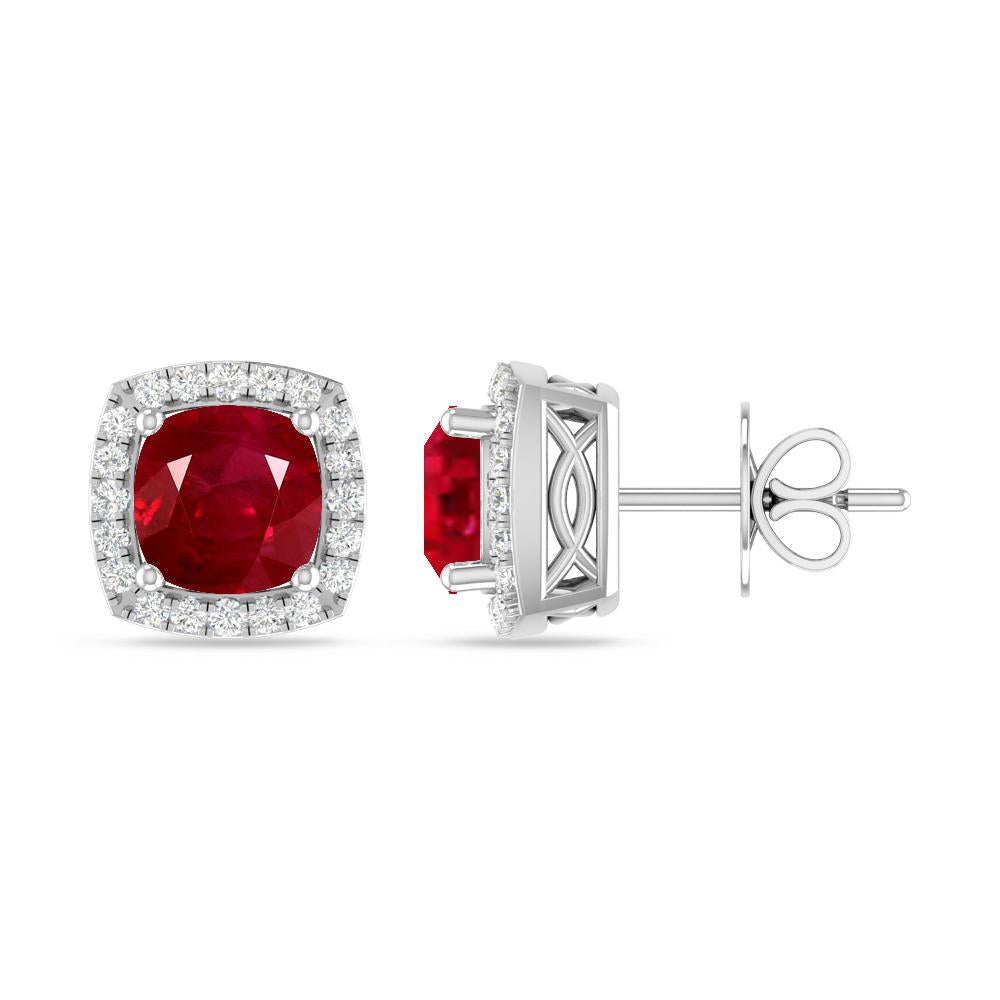 White Gold - Ruby