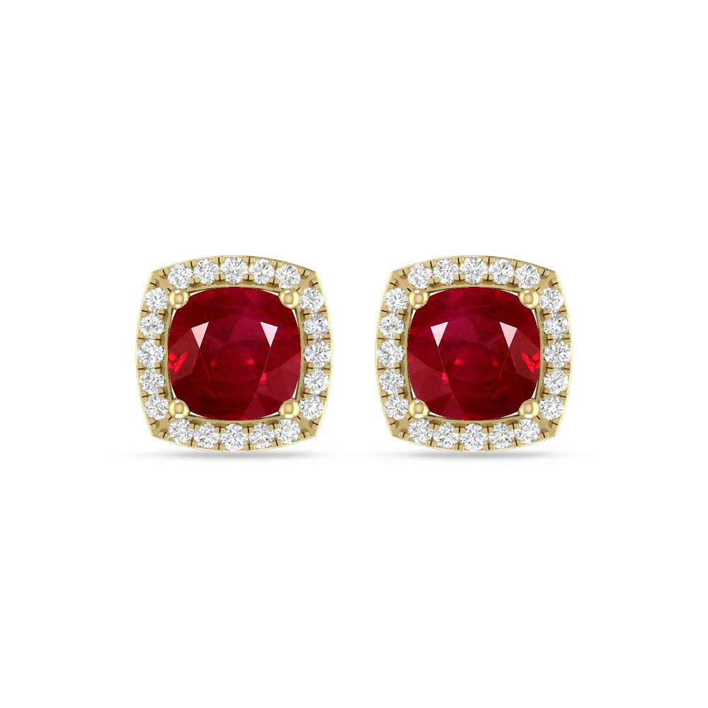 Yellow Gold - Ruby
