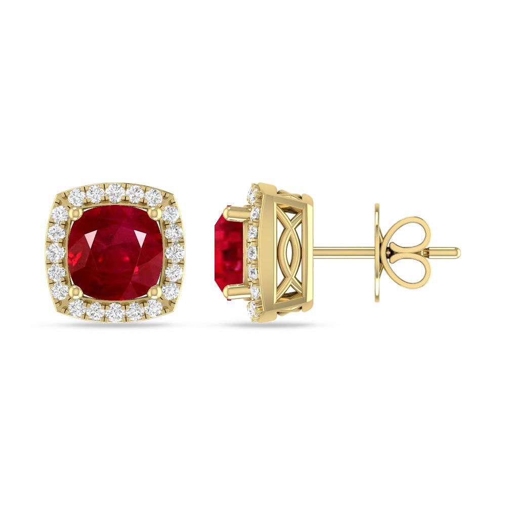 Yellow Gold - Ruby