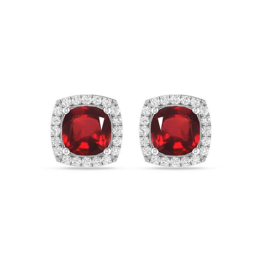 White Gold - Ruby