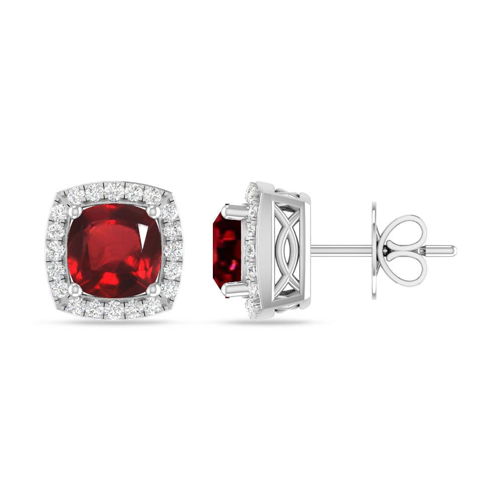 White Gold - Ruby
