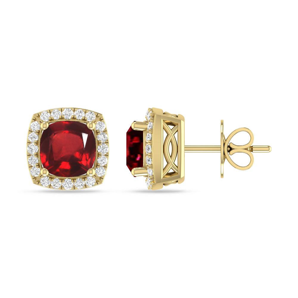 Yellow Gold - Ruby
