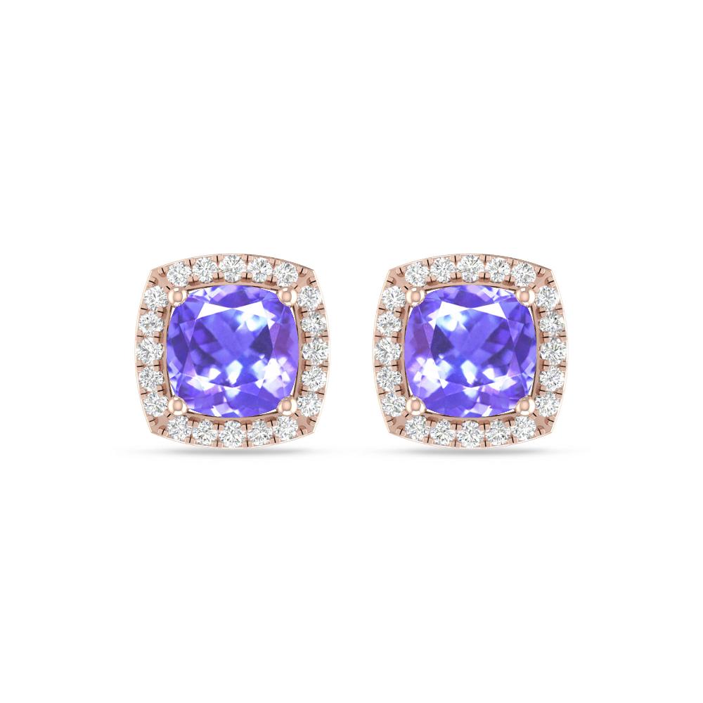 Rose Gold - Tanzanite