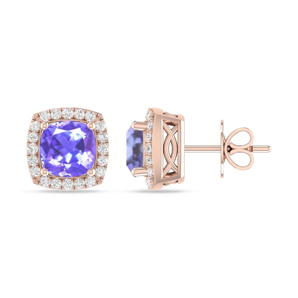 Rose Gold - Tanzanite
