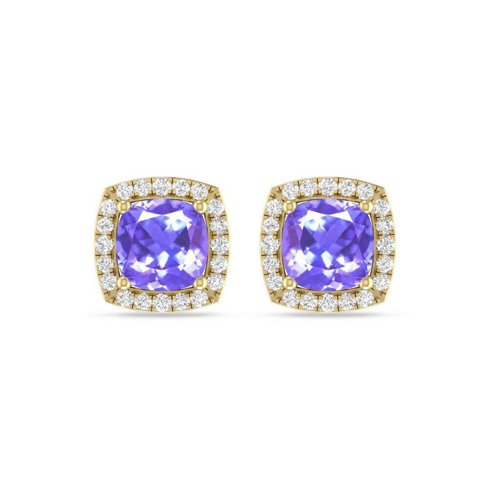 Yellow Gold - Tanzanite