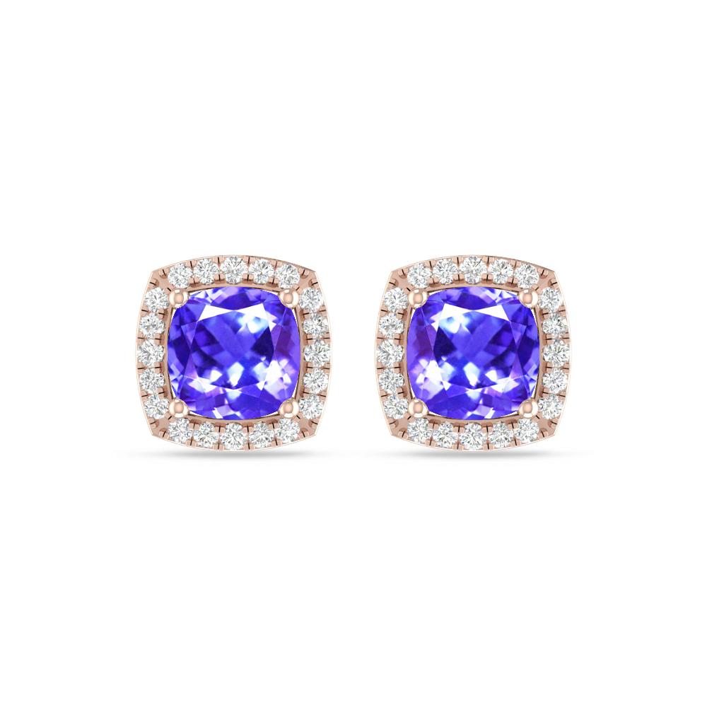 Rose Gold - Tanzanite