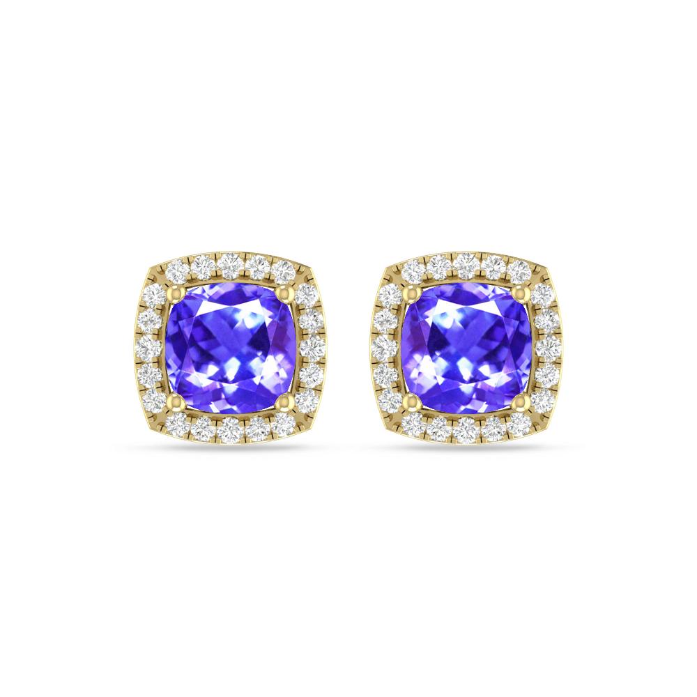 Yellow Gold - Tanzanite
