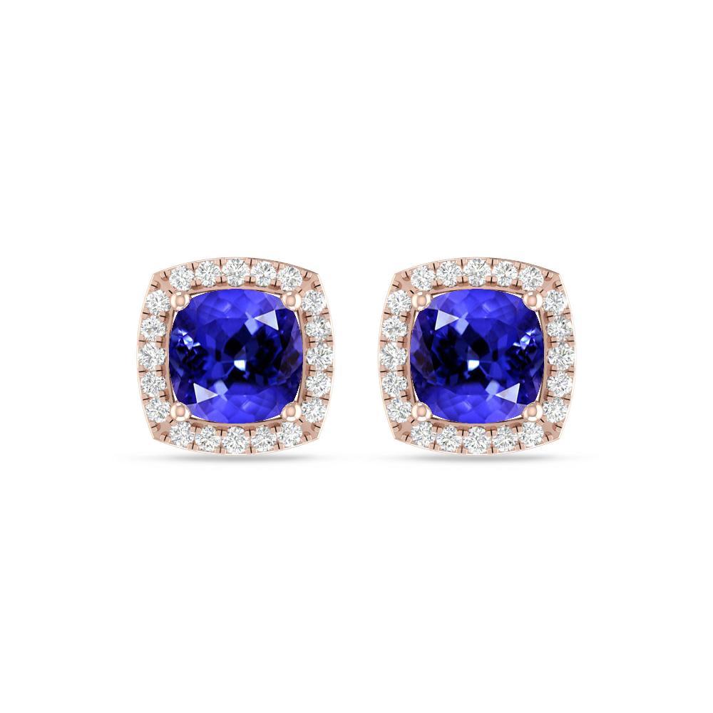 Rose Gold - Tanzanite