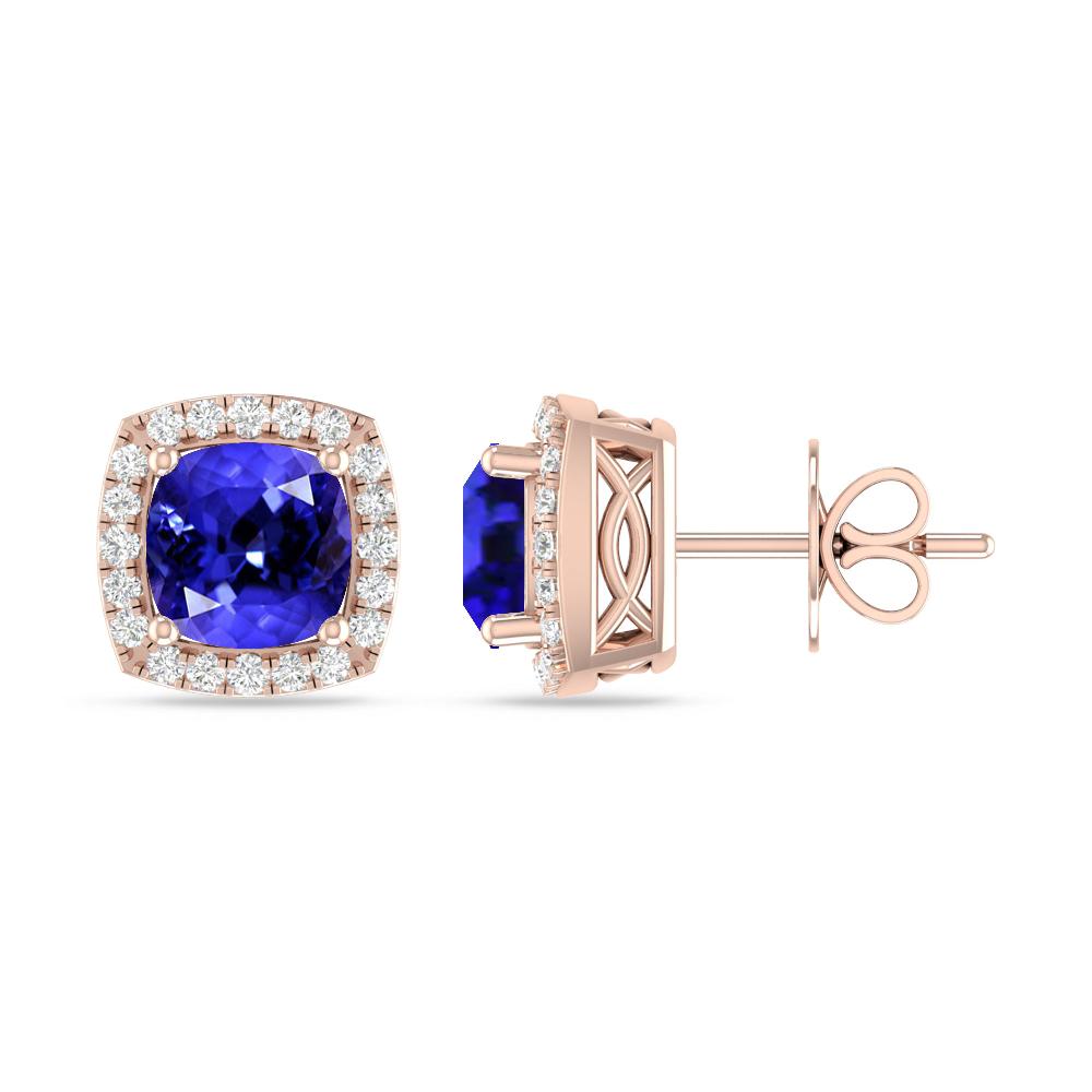 Rose Gold - Tanzanite