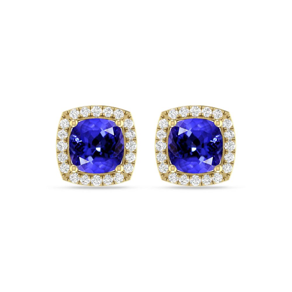 Yellow Gold - Tanzanite