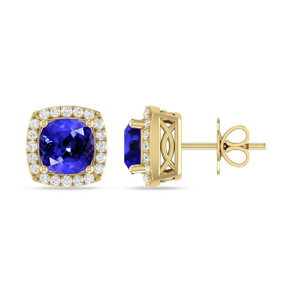 Yellow Gold - Tanzanite