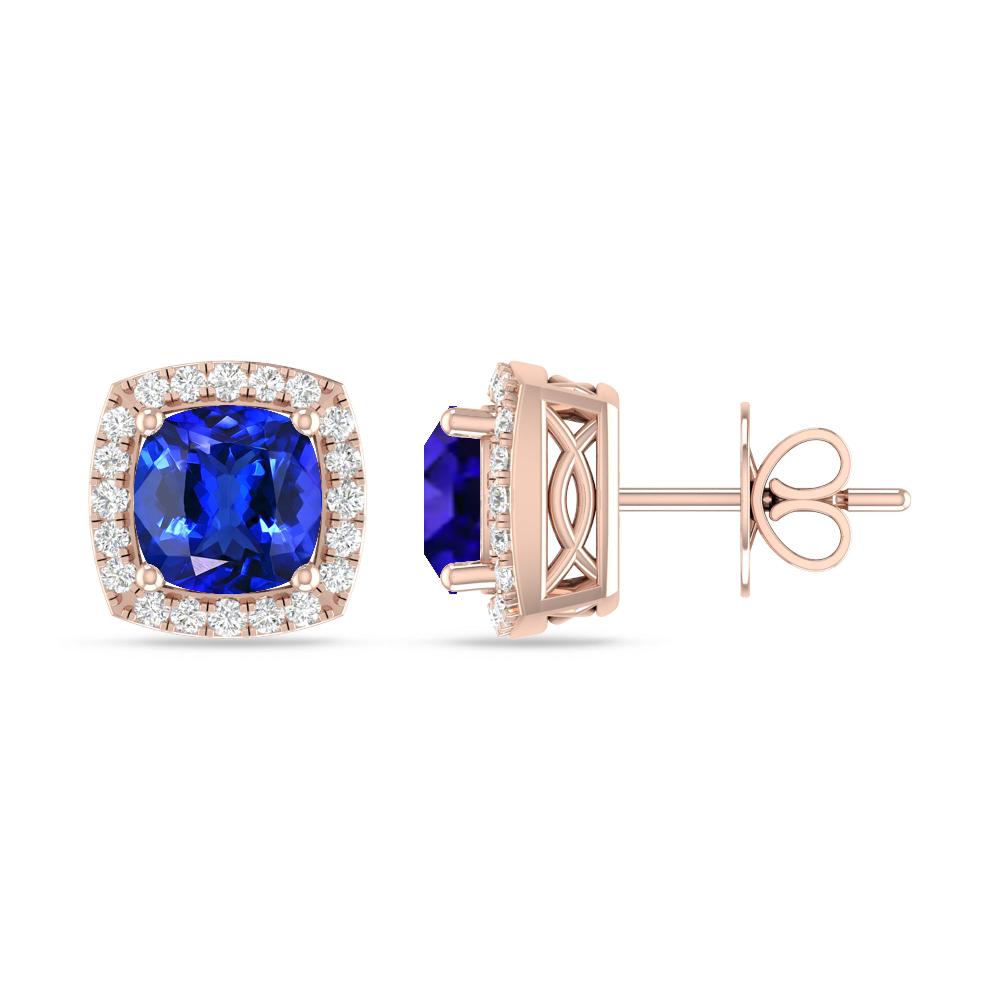 Rose Gold - Tanzanite