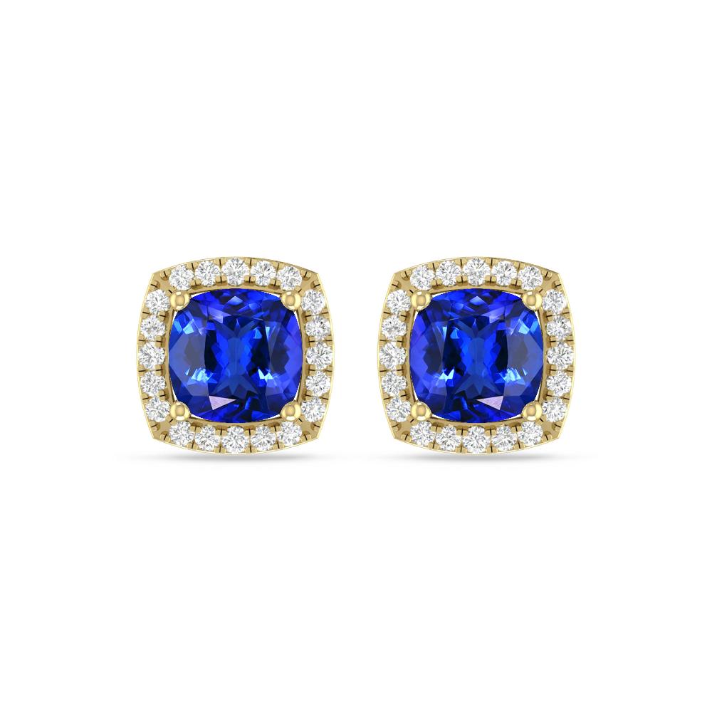 Yellow Gold - Tanzanite